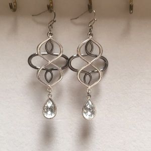 Sterling drop earrings